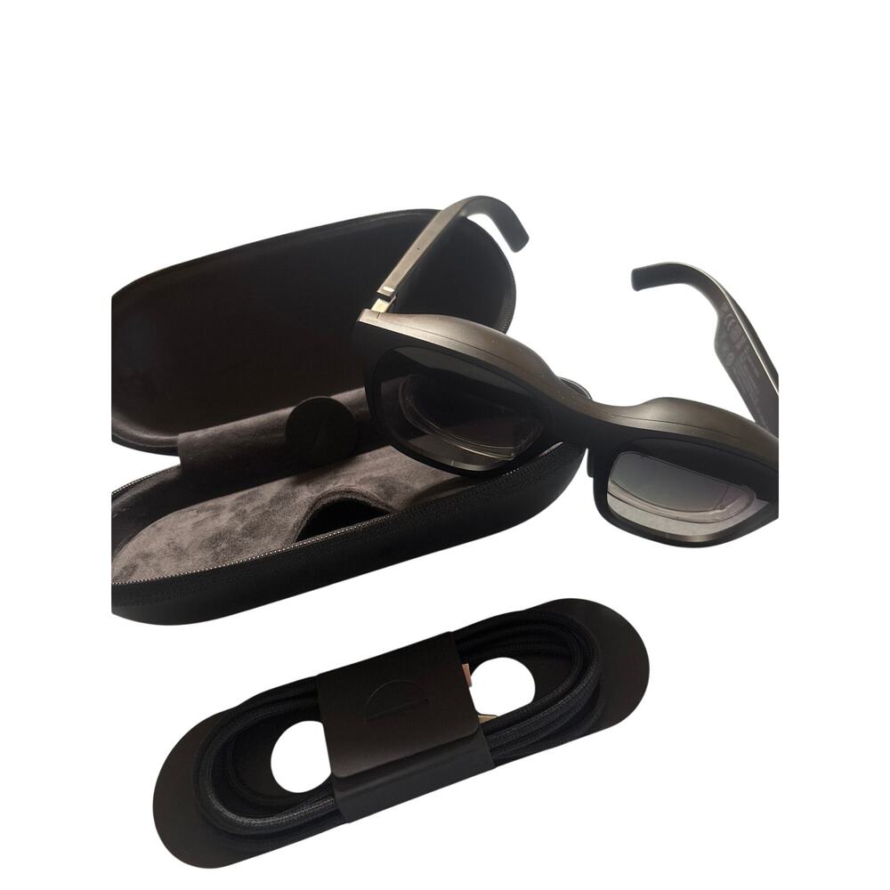 XREAL Air Nreal Air Glasses NRー7100RGL Black AR VR Smart Glasses - Brand New